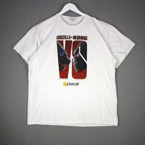 Godzilla vs Kong Carls Jr Promo Tee Mens XL 2021